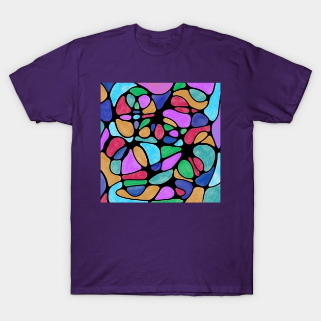 NEUROGRAPHIC ART WATERCOLORS T-Shirt by FLOWER_OF_HEART